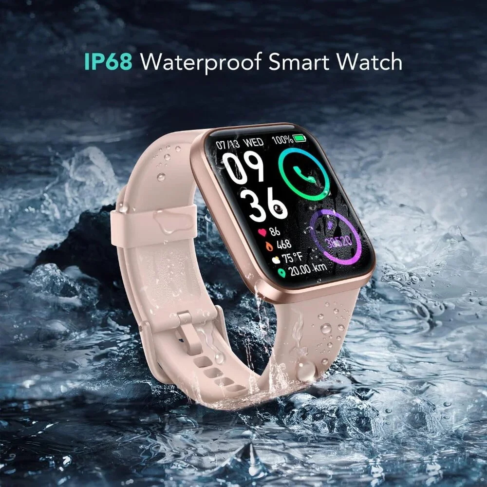 SKG V7 PRO Smart Watch Bluetooth Call 1,69 inch Fitness Tracker Waterpro…